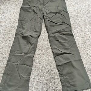 Eddie Bauer Olive Utility Cargo Pants 34x34